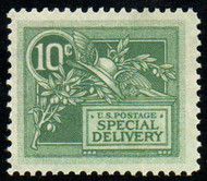 #E 7 VF, OG NH, lovely color!