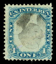 #R103a F/VF, INVERT, w/CROWE (08/20) CERT, rare inverted center, faint crease, lovely color, Fresh!