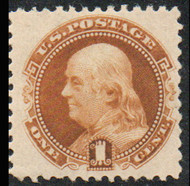 # 133 F/VF+ OG VLH, w/PF (08/25) CERT, terrific color nicely centered, Fresh!