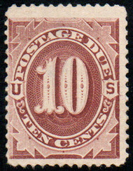 #J 19 Fine+ mint ng, small thin, rich color!