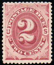 #J 23 F/VF OG LH, terrific color!