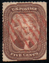 #  29 VF, red cancel, rich color, low price!