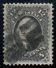 #  97 XF-SUPERB, bold cancel, vivid color, GEM!