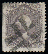 #  99 F/VF, crossroads cancel, nice color!