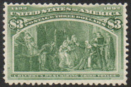 # 243 VF NH, regummed to appear NH, nice color!