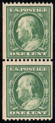 # 385 F/VF OG H/NH, Pair, robust color!