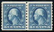 # 396 F/VF OG Hr, Pair, great color!