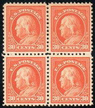 # 516 XF OG NH, Block, bright color!