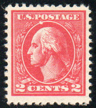 # 528A VF OG LH, interesting white plate flaw, great color!