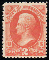#O 16 F/VF OG NH, nice color!