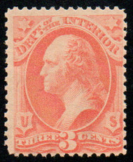 #O 17 F/VF OG NH, bright color!