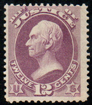 #O 30 F/VF OG H, beautiful color!