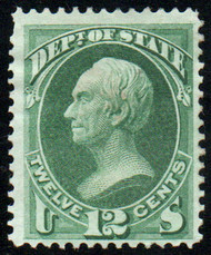 #O 63 F/VF OG Hrs, vivid color!