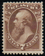 #O 76 VF OG Hr, great color!