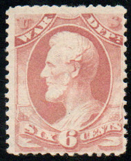 #O 86 Fine+ Glazed OG VLH, terrific color!