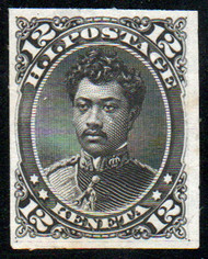 Hawaii #42 P3 VF proof of India, bold color!