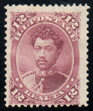 Hawaii #46 Fine+ OG Hr, lovely color!