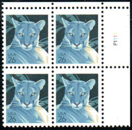 #4137 VF+ OG NH, plate block, lovely color! *stock photo