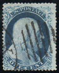 #  22 Fine+, fancy cancel, bold color!