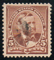 # 223 XF JUMBO, w/PF (GRADED 90-JUMBO (08/24)) CERT, lighted cancel, a huge stamp, SELECT!