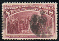 # 236 XF, w/PF (GRADED 90 (08/24)) CERT, very nice graded stamp
