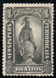 #PR 59 F/VF OG LH, rich color!