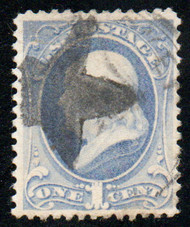 # 206 VF, bold star cancel, vivid color!