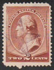# 210 VF, blue shaded star cancel, beautiful color!