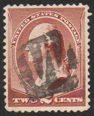 # 210 VF, negative W cancel, terrific color!