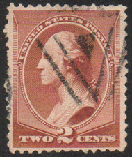 # 210 VF+, fancy cancel, nice color!
