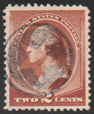 # 210 XF, star in circle cancel, great color!