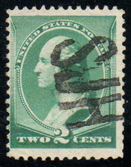 # 213 F/VF, SJH cancel, bold color!