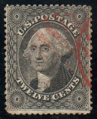 #  36 VF+, red cancel, very nice!