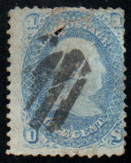 #  92 Fine+, cancel, split grill, faults, lovely color, low price!