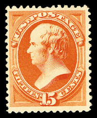 # 199 VF ming ngai, w/PF (11/01) and (09/52) CERTS, only 40 known examples, brilliant eye popping color, well centered with intact perforations all around, RARITY!