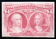 # 244 P3 VF, proof on India, lovely proof!