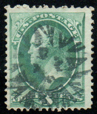 # 147 F-VF, "circle of arrows" cancel, robust color!