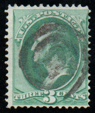 # 147 F-VF, Oxford Alaska "coiled snake", vibrant color!