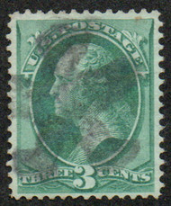 # 147 SUPERB, "gingerbread man" cancel, beautifully centered, GEM!