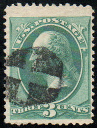 # 147 VF, hollowed "cross" cancel, vivid color!