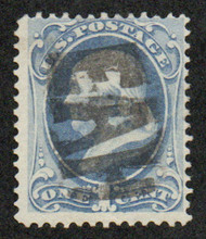 # 156 Fine+, "EAH" postmaster cancel, spectacular color!