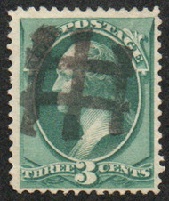 # 184 VF, "grid" cancel, thins, vivid color!