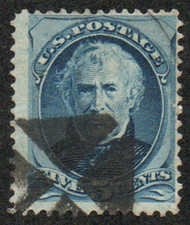 # 185 F-VF, "crossroads" cancel, vibrant color!