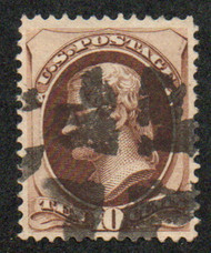 # 188 SUPERB, Type I, "crossroads" cancel, very nice!