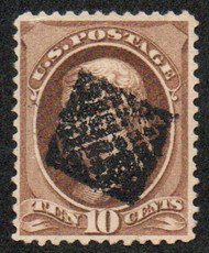 # 209 VF/XF, "square w/ grid" cancel, bold color, SELECT!