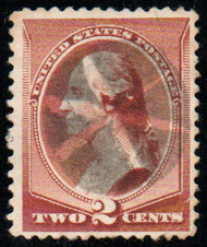 # 210 VF+, light "circle of triangles" cancel, terrific color!