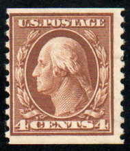 # 446 Fine+ OG H, clear watermark, nice stamp