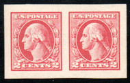 # 532 SUPERB JUMBO OG NH, Pair, w/PSE (01/03) CERT, huge jumbo margins, tough to improve on.   SUPER!