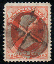 # 178 VF+, sock on the nose "crossroads" cancel, vibrant color!