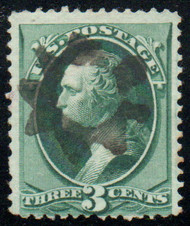 # 184 Fine+, "sunburst" cancel, bold color!